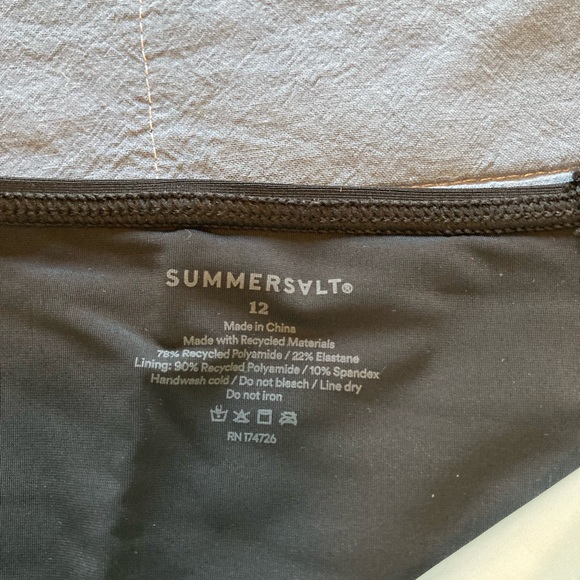 Summersalt “The Ruffle” Backflip Swimsuit Sz 12 - Picture 4 of 5